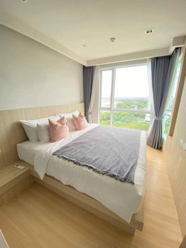ให้ เช่า คอนโด YUU CONDO 33 ตรม. ทำเลดี ใกล้สถานที่ท่องเที่ยว แหล่งชุมชน เดินทางสะดวก วิวทะเล บรรยากาศกลางเมืองศรีราชา