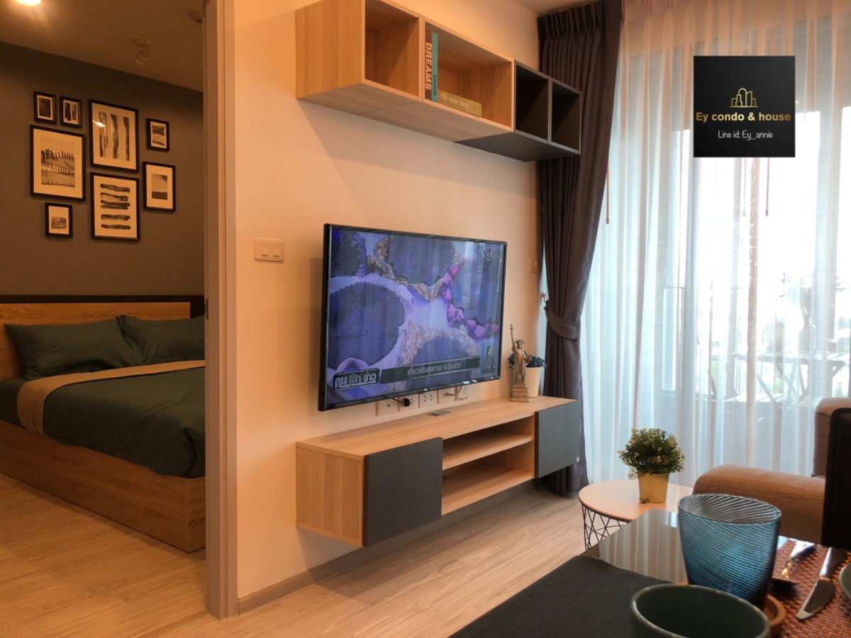 picture For rent Ideo Mobi bangsue 1bed 14floor 33 sq (washing machine)🆔 line: eyannie - 4/20