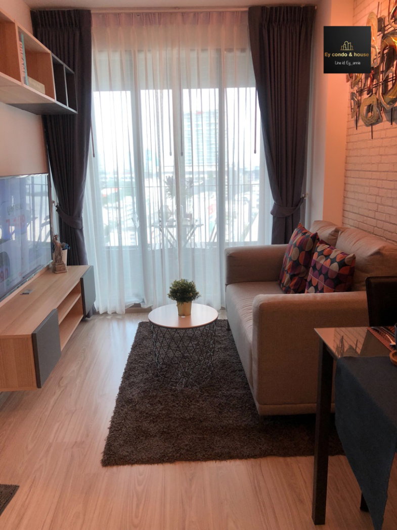 ให้เช่าไอดีโอโมบิบางซื่อ 1-bed ชั้น 14 ขนาด 33 ตรม (ห้องสวยมีเครื่องซักผ้า) 🆔 line: eyannie