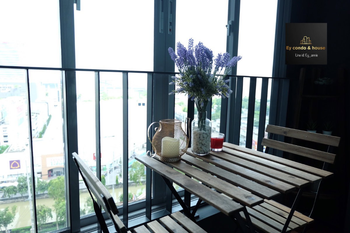 picture For rent Ideo Mobi bangsue 1bed 14floor 33 sq (washing machine)🆔 line: eyannie - 13/20