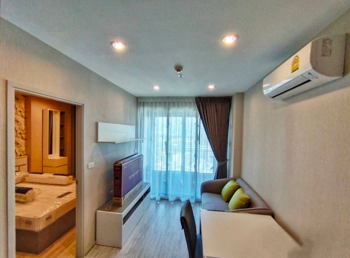 รูป ให้เช่าไอดีโอโมบิบางซื่อ 1-bed ชั้น 27 ขนาด 30 ตรม (ห้องสวยมีเครื่องซักผ้า) 🆔 line: eyannie - รูปที่ 11/25