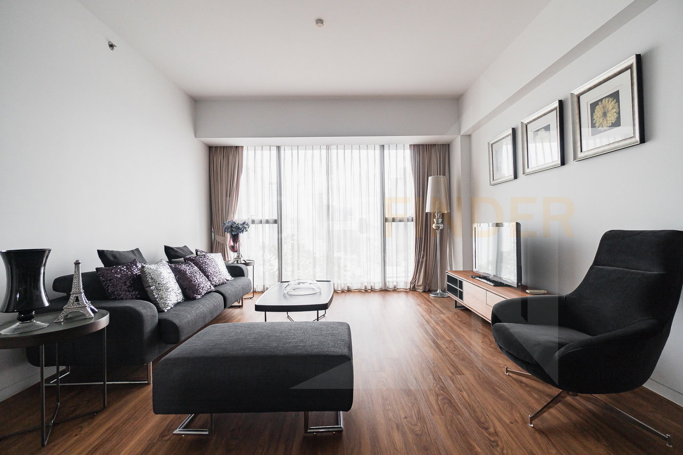 รูป The Met 2 bedrooms, for rent - รูปที่ 1/9