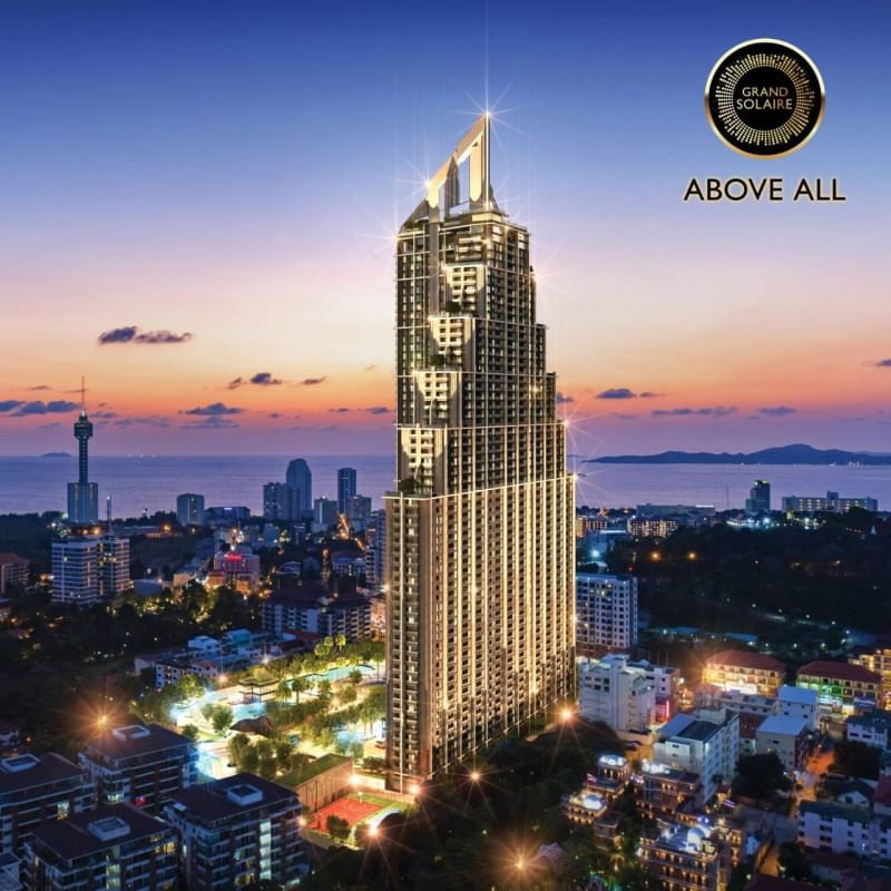 Pattaya City tallest building luxurious residence   Grand Solaire Pattaya 