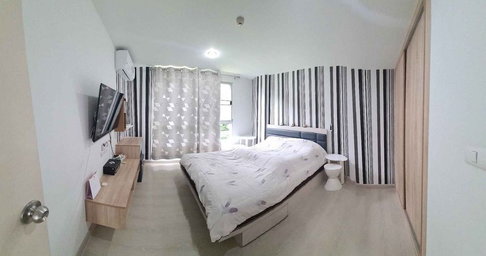 [P-133040] ขายด่วน 1.95 ล้าน! ห้องใหญ่ 35 ตรม. วิวสวน The Niche ID พระราม 2 ย่านจอมทอง-บางมด 085-592-2897 Line: @easythaihome