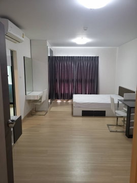 Supalai Loft @ Talat Phlu Station【𝐑𝐄𝐍𝐓】🔥ห้อง Studio แนวโมเดิร์น ห้องกว้าง พื้นที่เยอะ เฟอร์พร้อม วิวใจกลางเมือง ชั้นสูง🔥