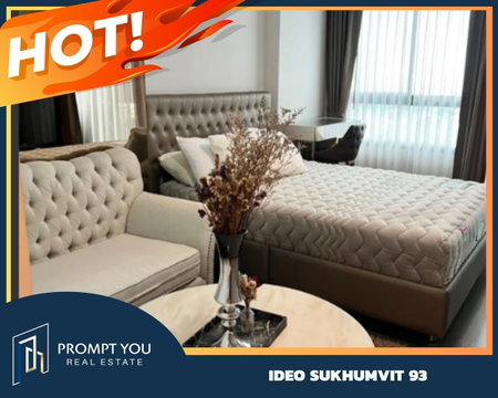 🔥IDEO Sukhumvit 93🔥 ห้องสวย ชั้นสูง พร้อมอยู่ //สอบถามเพิ่มเติมที่ Line Official: @Promptyou11