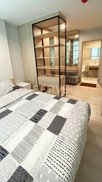 1 Bed with Electric stove, Hood, Washing machine Good Location Next to MRT Si La Salle at Nue Noble Srinakarin Lasalle Condo / For Rent