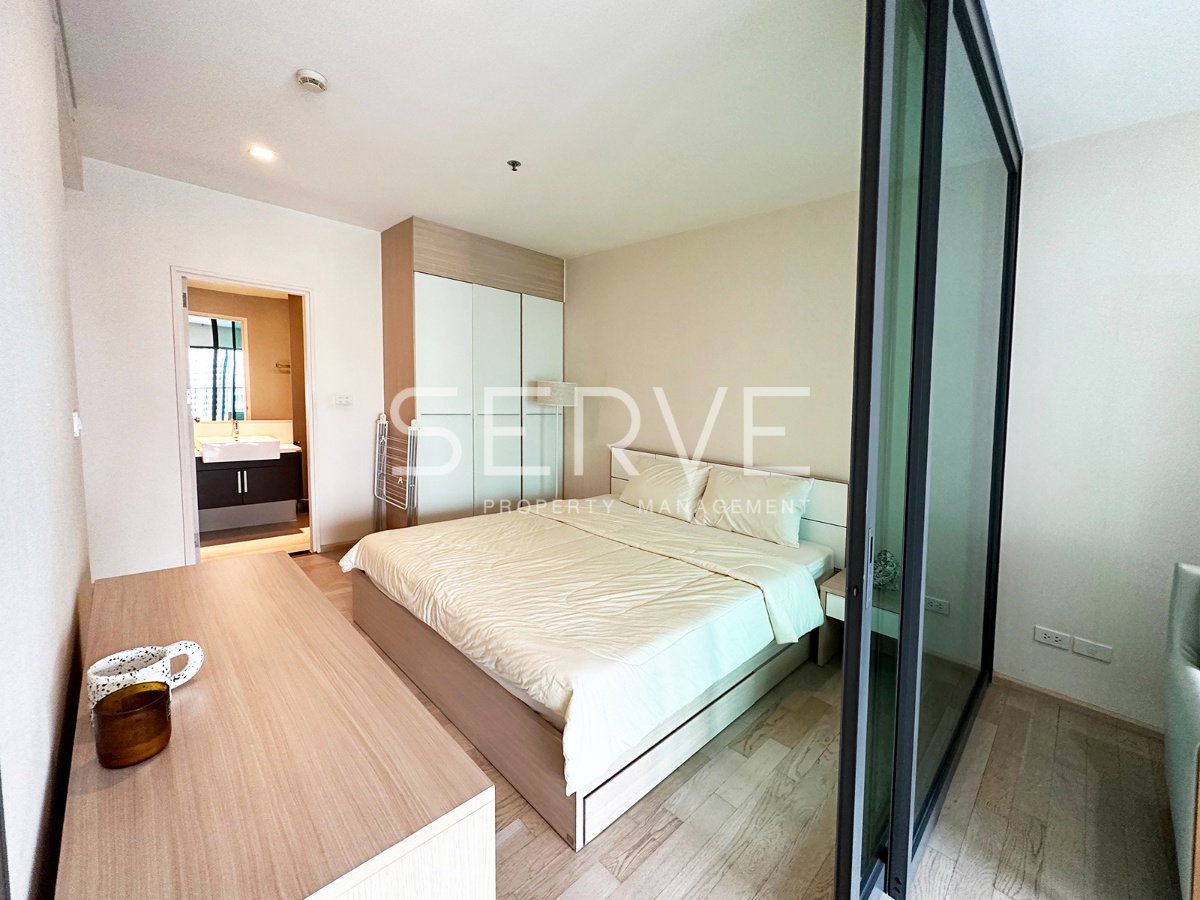 รูป 🔥สตูดิโอ ห้องใหญ่ 51.29 ตร.ม. กั้นห้องเป็นสัดส่วน ชั้นสูง 15+ ทิศตะวันออก ทำเลดีคอนโดเชื่อมต่อเข้า BTS ทองหล่อ ที่ Noble Remix / ให้เช่าคอนโด - รูปที่ 4/9