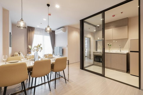 2 นอน ห้องสวย Life asoke Rama9 จองด่วนอ LineID: @Habitant (มี@)
