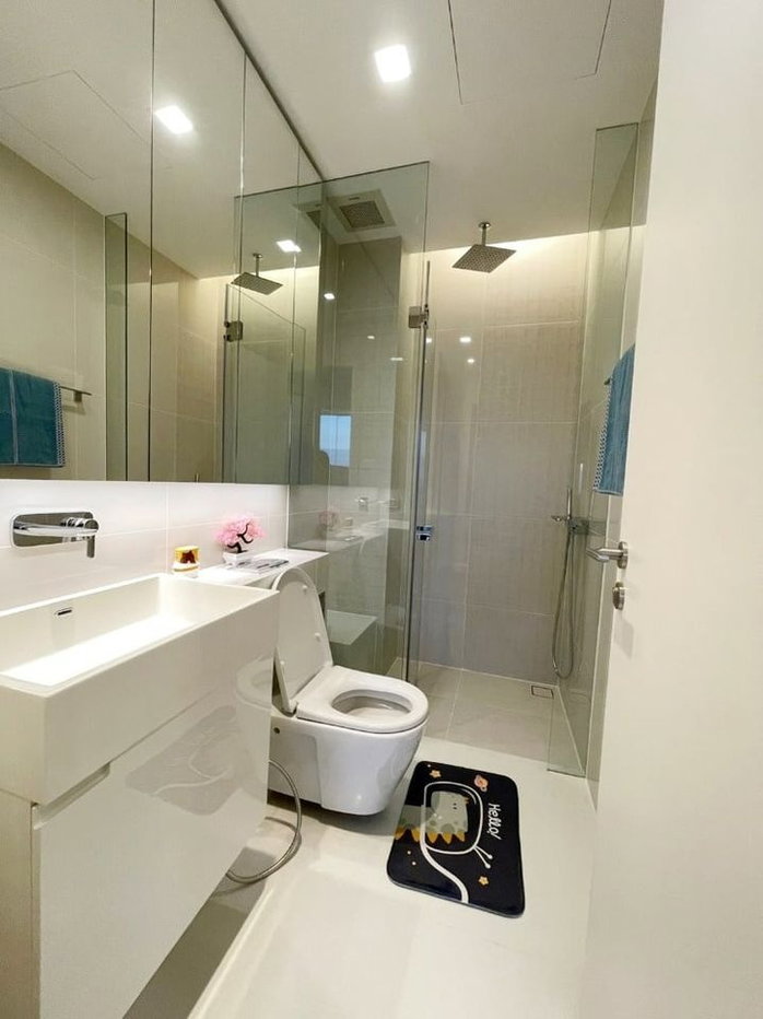 รูป ห้องพร้อม วิวสวย เช่า The Saint Residences 1B1B ==== LineID : @Homelisting (มี@ข้างหน้า) - รูปที่ 4/8