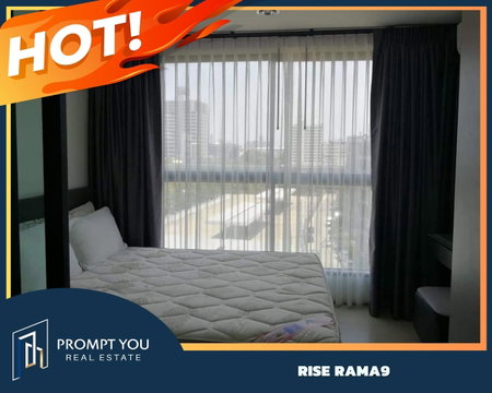 🔥Rise Rama9 🔥เฟอร์ครบ ราคาพิเศษ พร้อมเข้าอยู่//สอบถามเพิ่มเติมที่ Lineofficial:@promptyou