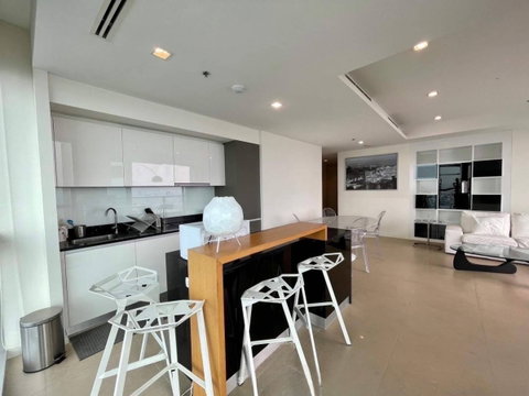 LTHC9653 – The River FOR RENT size 110 Sq. m. 2 beds 2 baths near BTS Saphan Taksin Station ONLY 65K/Month