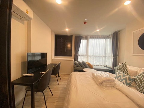 For rent XT ห้วยขวาง ห้องตกแต่งสวยมาก เฟอร์นิเจอร์ครบ LH-RW003642