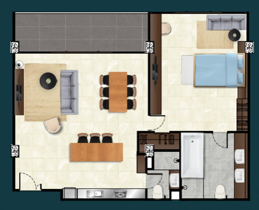 รูปภาพ1 BEDROOM