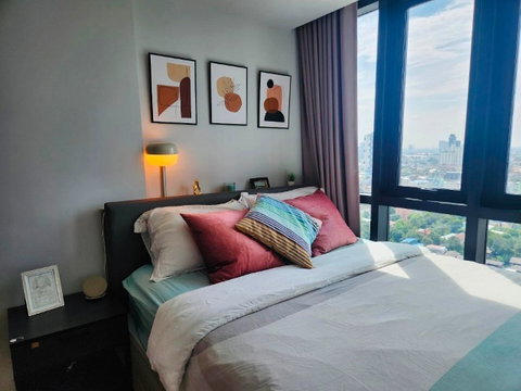 Altitude Unicorn Sathorn - Tha Phra【𝐑𝐄𝐍𝐓】🔥คอนโดฝั่งธน 2 ห้องนอน เรียบง่าย เฟอร์นิเจอร์ครบ ใกล้BTSตลาดพลู🔥ติดต่อไลน์ไอดี: @hacondo