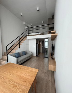 ให้เช่า Ideo พระราม9-อโศก . Duplex 37ตร.ม. Line id: @pfagent