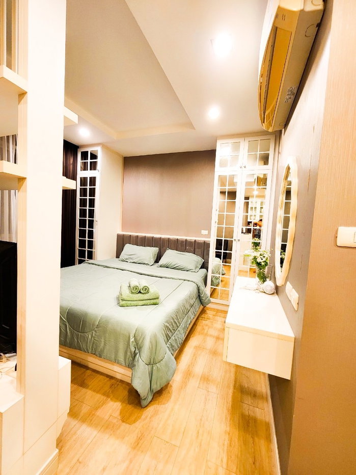 รูป ขายคอนโดวิวทะเล บางแสน The Patio อาคารA ใกล้มหาวิทยาลัยบูรพา 081-654-9151 - รูปที่ 2/8