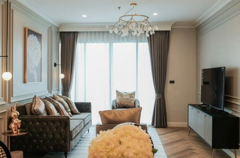 ให้เช่า Nusasiri Grand. 2นอน 155ตร.ม. Line id: @pfagent
