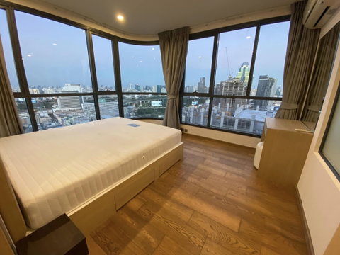 For rent Q Chidlom-Phetchaburi ห้องชั้นสูง วิวสวย พร้อมเข้าอยู่ LH-RW3699