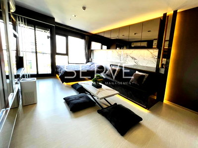 Condos for sale : 🔥4.2 MB🔥 Studio Nice Decorate High Fl. 10+ Good View Shuttle bus to BTS Thong Lo 350 m. at Rhythm Sukhumvit 36-38 Condo / For Sale