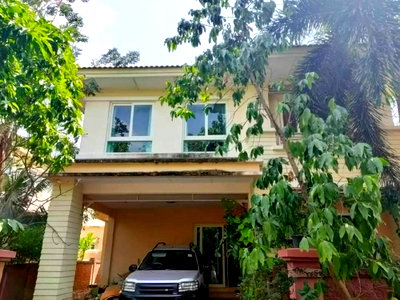 บ้านเดี่ยว นนทบุรี : (b2299) ขายบ้านเดี่ยว 2 ชั้น ติดสวน Casa Ville แจ้งวัฒนะ-ราชพฤกษ์  📲📢สอบถาม ld line @condoboy