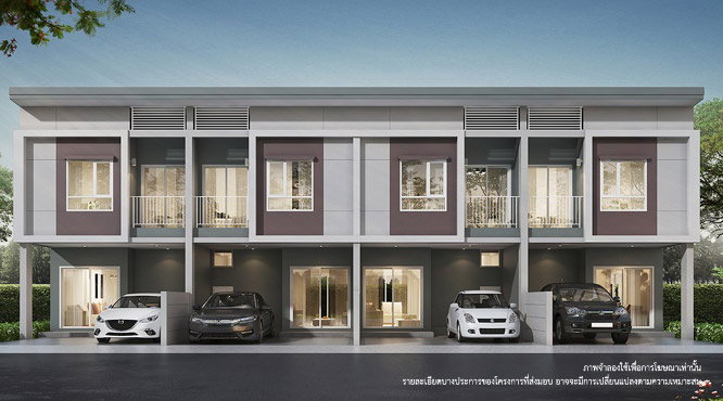 รูปภาพบ้านหน้ากว้าง 5.5