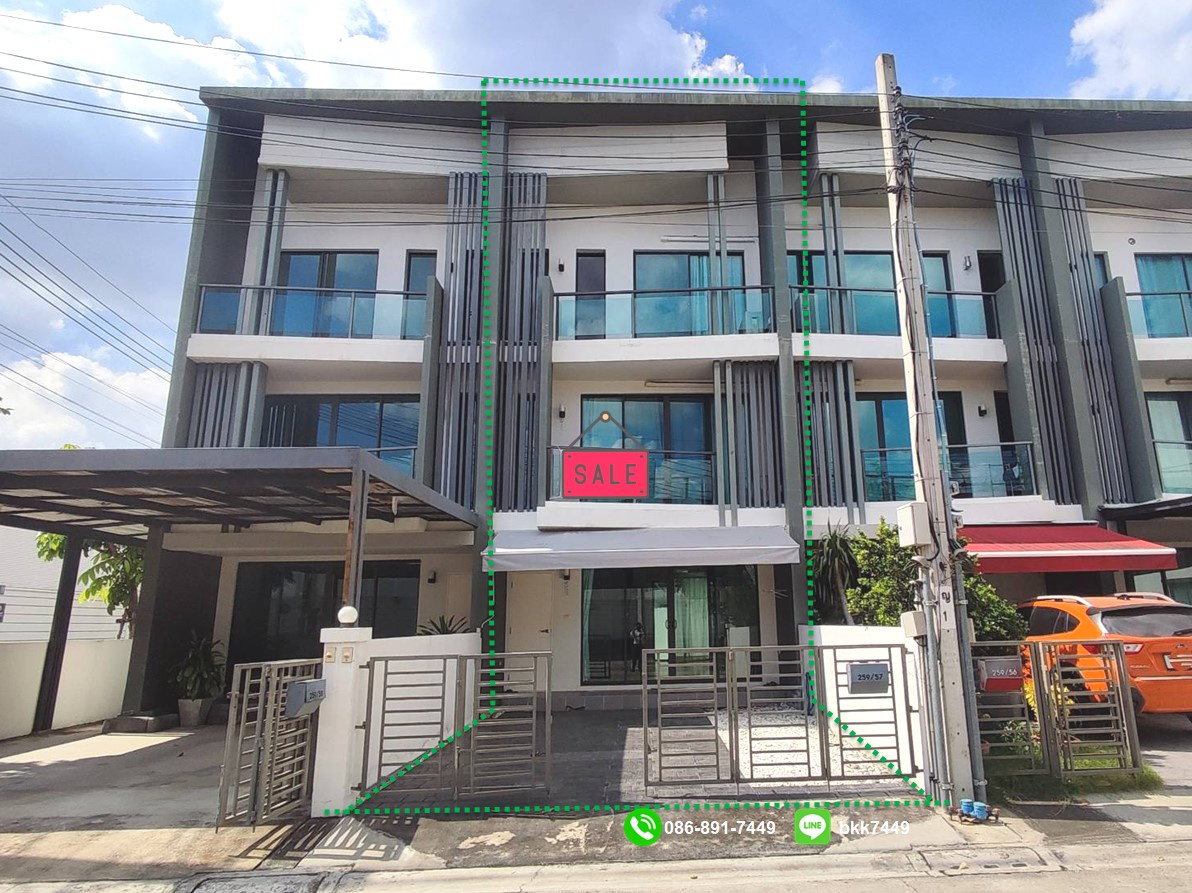 รูป ขายบ้านทาวน์โฮม 3 ชั้น- เฌอคูน สาทร-ราชพฤกษ์ ซ.สวนผัก ใกล้เซ็นทรัลเวสต์วิลล์ - รูปที่ 4/24