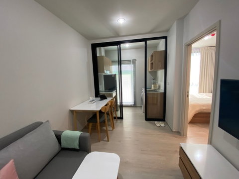 Condo for rent Nue noble center bangna, Sukhumvit-Bangna, Near Central Bangna, Bangna-Trad Rd. Fully Furnished Line ID: @ppagent