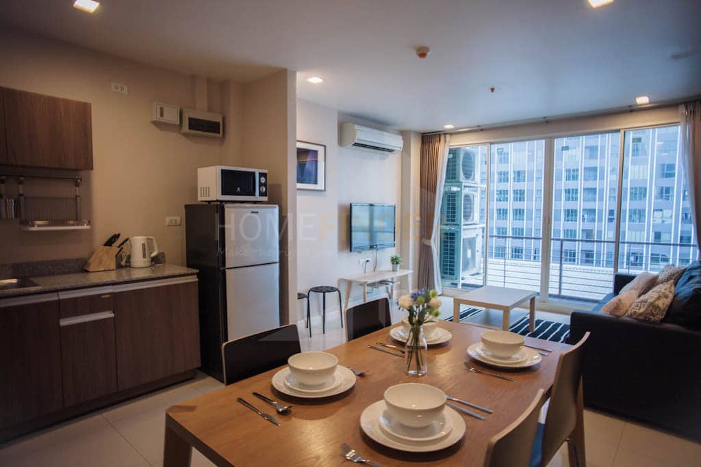 รูป Wish @ Samyan 2 bedrooms, for rent - รูปที่ 4/9