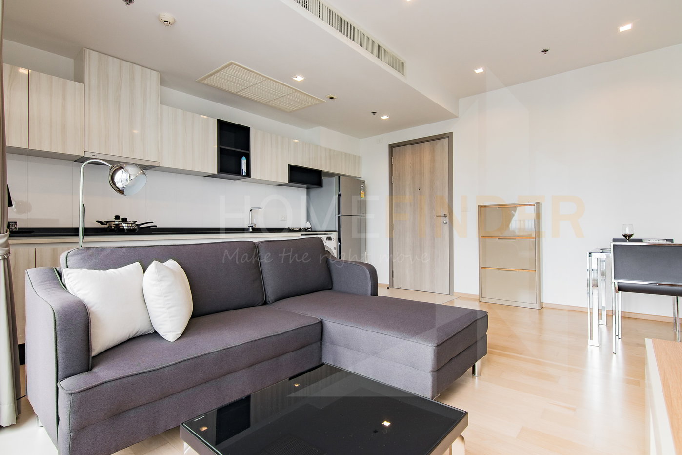 picture HQ by Sansiri 1 bedroom, for rent - 12/14