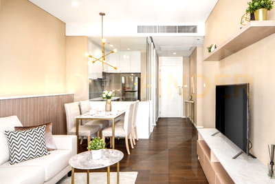 คอนโดให้เช่า : The Saint Residences Ladprao 2 bedrooms, for rent