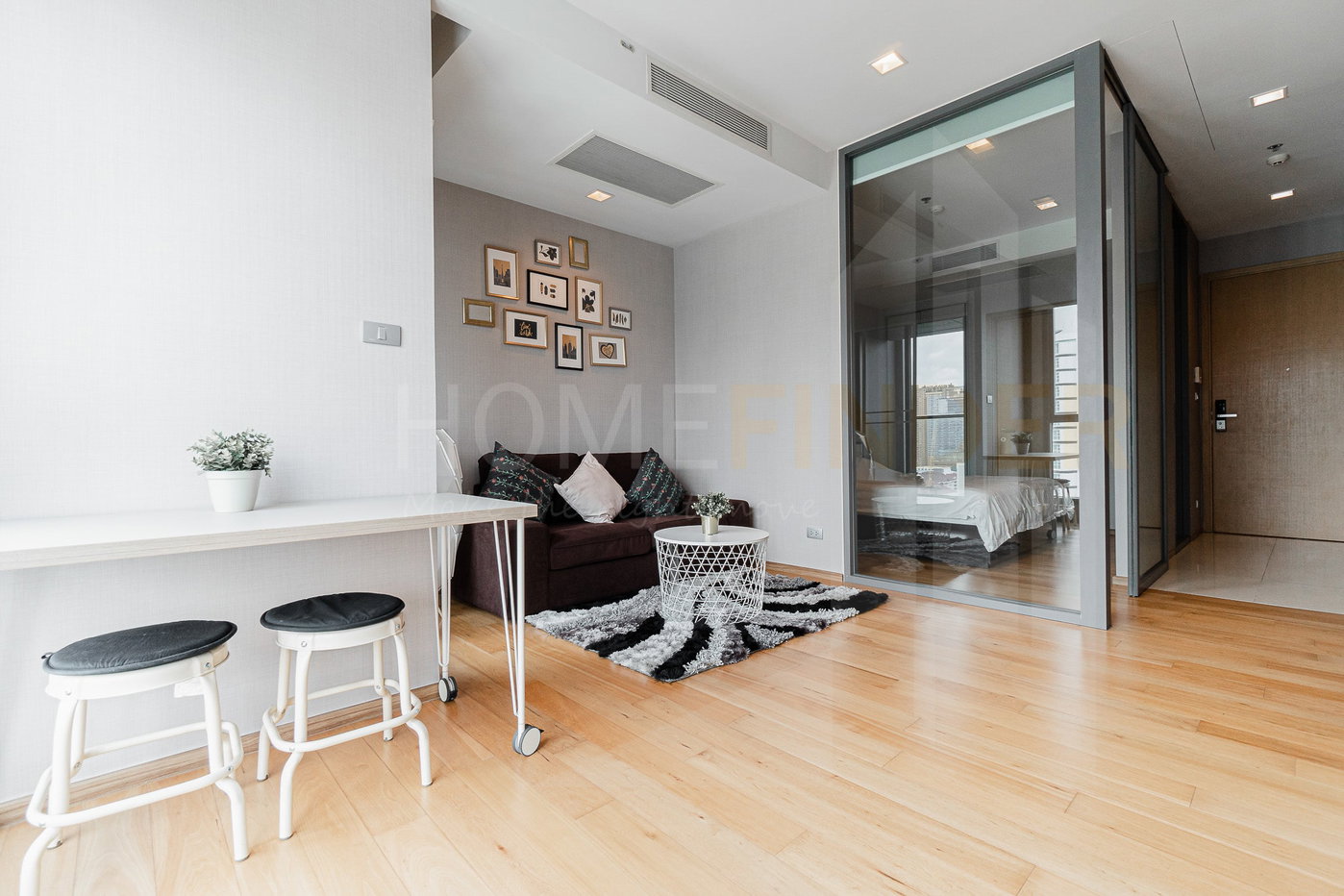 รูป Hyde Sukhumvit 13 HF-7936 1 bedroom, for rent - รูปที่ 4/10
