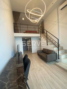 Modern 1 Bd. Duplex in RAMA9 Close to MRT & Central for Sale @ IDEO New Rama 9