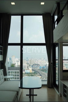 🔥22K/Mo.🔥 ห้องDuplex วิวดีมากก เฟอร์แน่น แต่งครบในทำเล พระราม 9    @ Chewathai Residence Asoke 