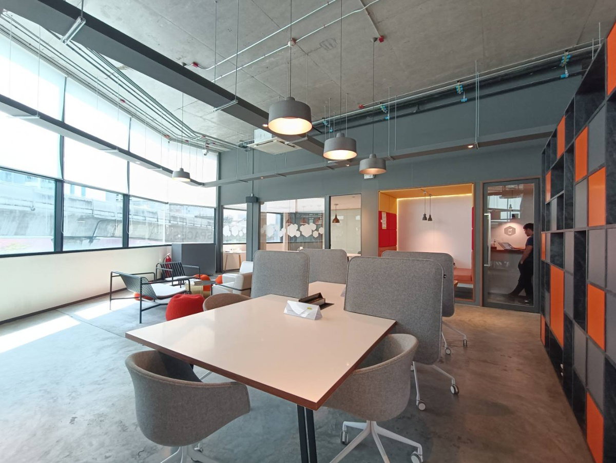 รูป ออฟฟิศ สำนักงานให้เช่า พระโขนง Office ตกแต่งสวย พร้อมเข้าอยู่ อาคาร ซัมเมอร์ ฮิลล์ พระโขนง Summer Hills สำหรับ 1 - 20 ท่าน ใกล้รถไฟฟ้า BTSพระโขนง - รูปที่ 4/39