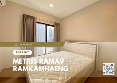 ให้เช่า⭐Metris Rama9 Ramkamhaeng⭐ pet friendly🐈🐕🦺 ชั้น 14 วิวสระว่ายน้ำ เฟอร์นิเจอร์ เครื่องใช้ไฟฟ้าครบ