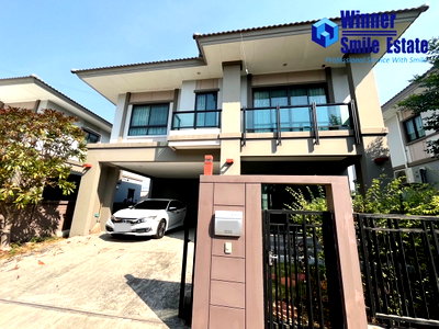 บ้านเดี่ยว สมุทรปราการ : ขายบ้านเดี่ยวตกแต่งสวยย ภัสสร บางนา-วงแหวน (Passorn Bangna Wongwaen) ใกล้สนามบินสุวรรณภูมิ
