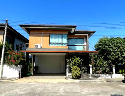 บ้านเดี่ยว นิคมสมุทรสาคร : (b3274) ขายบ้านเดี่ยว หมู่บ้านเดอะพาร์ค 2 The Park 2 📲📢สอบถาม ld line @condoboy