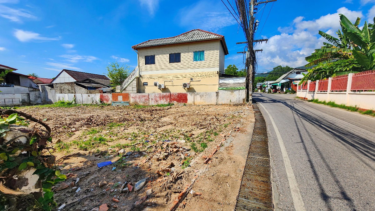 รูป ที่ดินแปลงสวย หลัง เทศบาล.สุเทพ 300 ม. อย่างสวย  ที่ดินทำเลหายาก สร้างบ้านได้ ทำหอพักได้ ค้าขายก็ร่ำรวย - รูปที่ 4/7