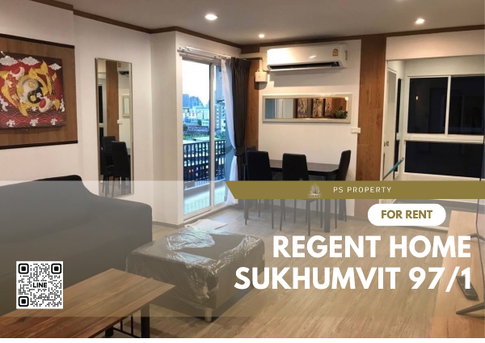 For rent 📣Regent Home Sukhumvit 97/1📣near BTS Bang Chak, furniture, complete electrical appliances.