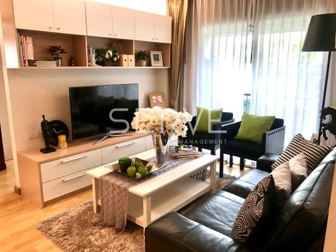 2 Beds with Bathtub Nice Room & Good Location Close to BTS On Nut 400 m. at Residence Sukhumvit 52 Condo / For Rent