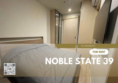 For rent 📣Noble State 39 📣Convenient travel near BTS Phrom Phong, beautifully decorated, fully furnished. Complete electrical appliances