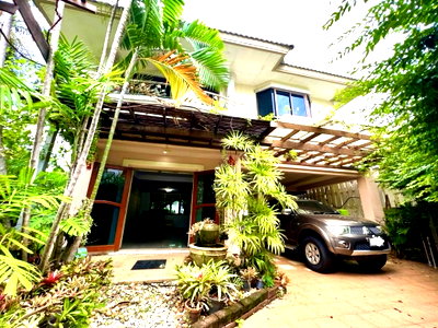 บ้านเดี่ยว วิทยาลัยอาชีวศึกษาธนบุรี : ขายด่วน‼️บ้านเดี่ยวบรรยากาศดี หลังบ้านติดคลอง สไตล์คาเฟ่ /บ้านสวนริมคลอง 🌳ม.ศุภาลัยออร์คิดปาร์ค 2 ซ.บางแวก 81 ขนาด 80 วา 3 นอน 2 น้ำ