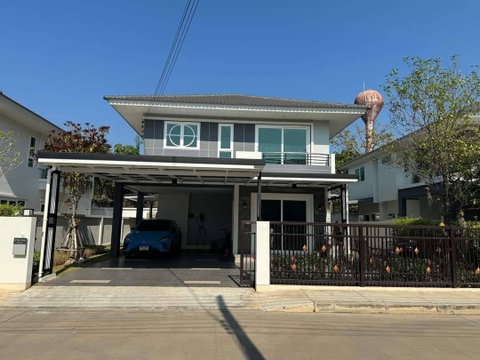 🏡ปล่อยเช่าบ้านใหม่🆕📍บ้านในโครงการ ศุภาลัย พาร์ควิลล์ หางดง 45,000 บาท/เดือน
