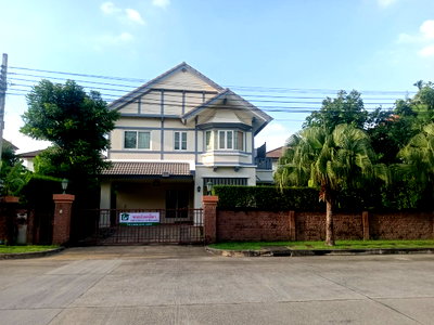 ขายบ้านเดี่ยว : ขายบ้านเดี่ยว ม.ลัดดารมย์ วัชรพล-รัตนโกสินทร์ 107.5 ตารางวา โทร 099-998-3897