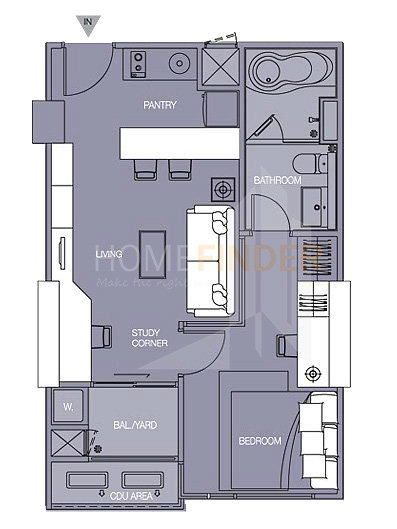 picture Ivy Thonglor 1 bedroom, for rent - 9/9