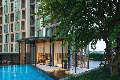 รูป ขายคอนโดติดถนนใหญ่ (บายพาส) เดอะเบสอัพทาวน์ THE BASE UPTOWN รีโนเวทใหม่ เฟอร์นิเจอร์บิ้วอิน - รูปที่ 22/25