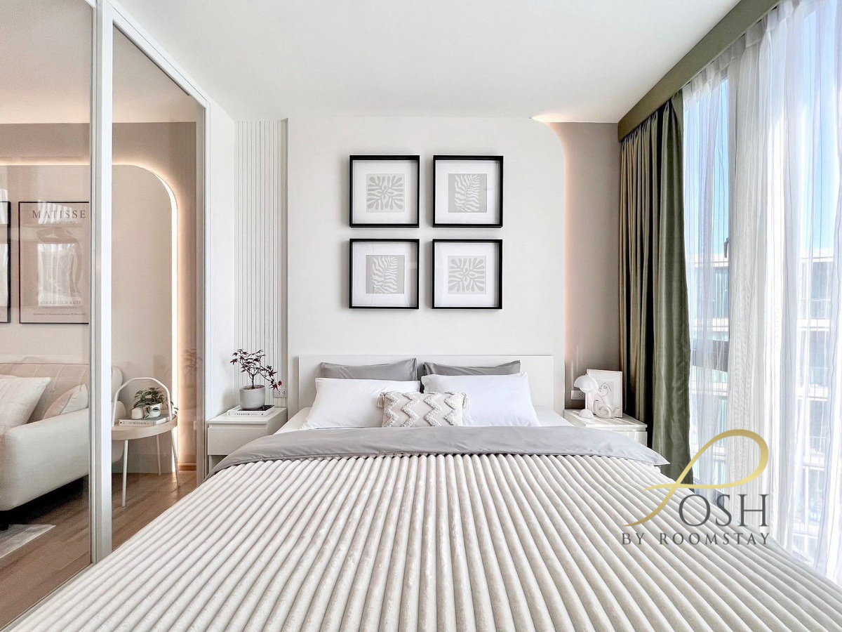 รูป ขายคอนโดติดถนนใหญ่ (บายพาส) เดอะเบสอัพทาวน์ THE BASE UPTOWN รีโนเวทใหม่ เฟอร์นิเจอร์บิ้วอิน - รูปที่ 11/25