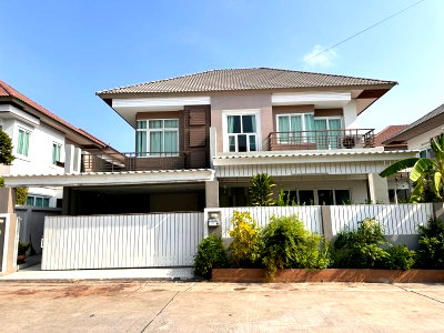 ขายบ้านเดี่ยว : ขายถูกบ้านเดี่ยวหลังใหญ่สวย ม.โคโค่ฮิลล์ แหลมฉบัง ศรีราชา
