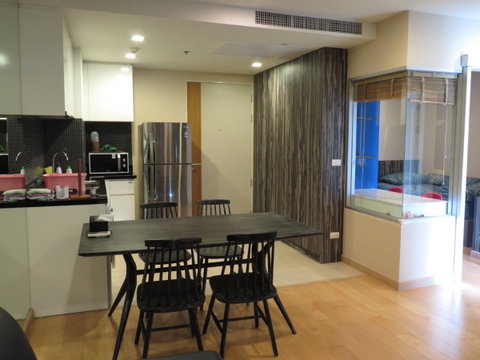 Urgent Sale under market price Sale with tenent rare unit VERY nice room 2 bedrooms  Vertiq Rama 4-Samyan